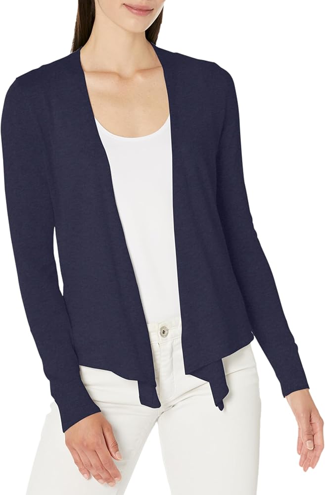 NIC+ZOE Women's Petite All Year 4-Way Cardigan, Dark Indigo