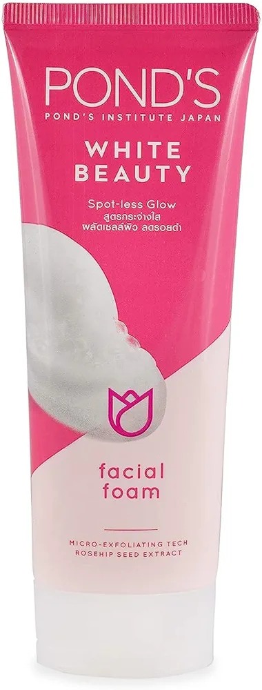 Pond's White Beauty Daily Facial Foam Spot-Less Rosy White 100g / 3.5 oz