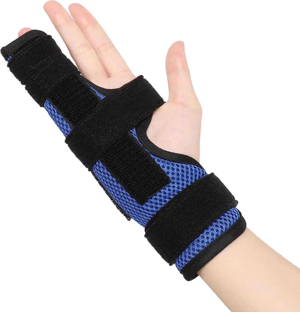 Pinky Finger Splint, Trigger Finger Splint for Ring Finger, 4th or 5th Broken Finger Splint, Metacarpal Finger Splint for Boxer's Fracture, Ulnar Nerve, Arthritis, Fits Left & Right Hand, M