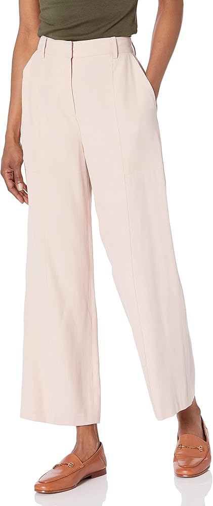 BCBGMAXAZRIA Women's Cropped Straight Leg Pants