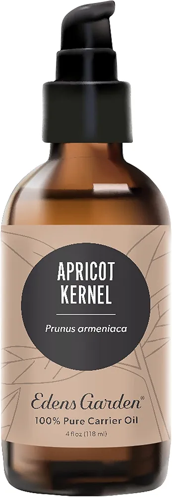 Edens Garden Apricot Kernel Carrier Oil (Best for Mixing with Essential Oils), 4 oz