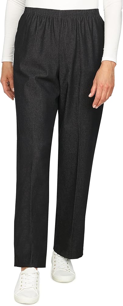 Alfred Dunner Women's Missy Denim Proportioned Short Pant