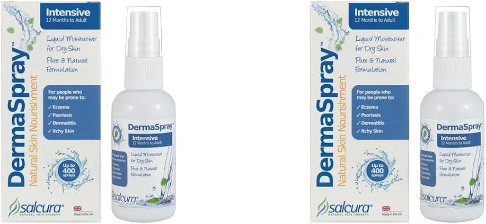 Salcura 100ml Derma Spray Intensive Natural Skincare Treatment