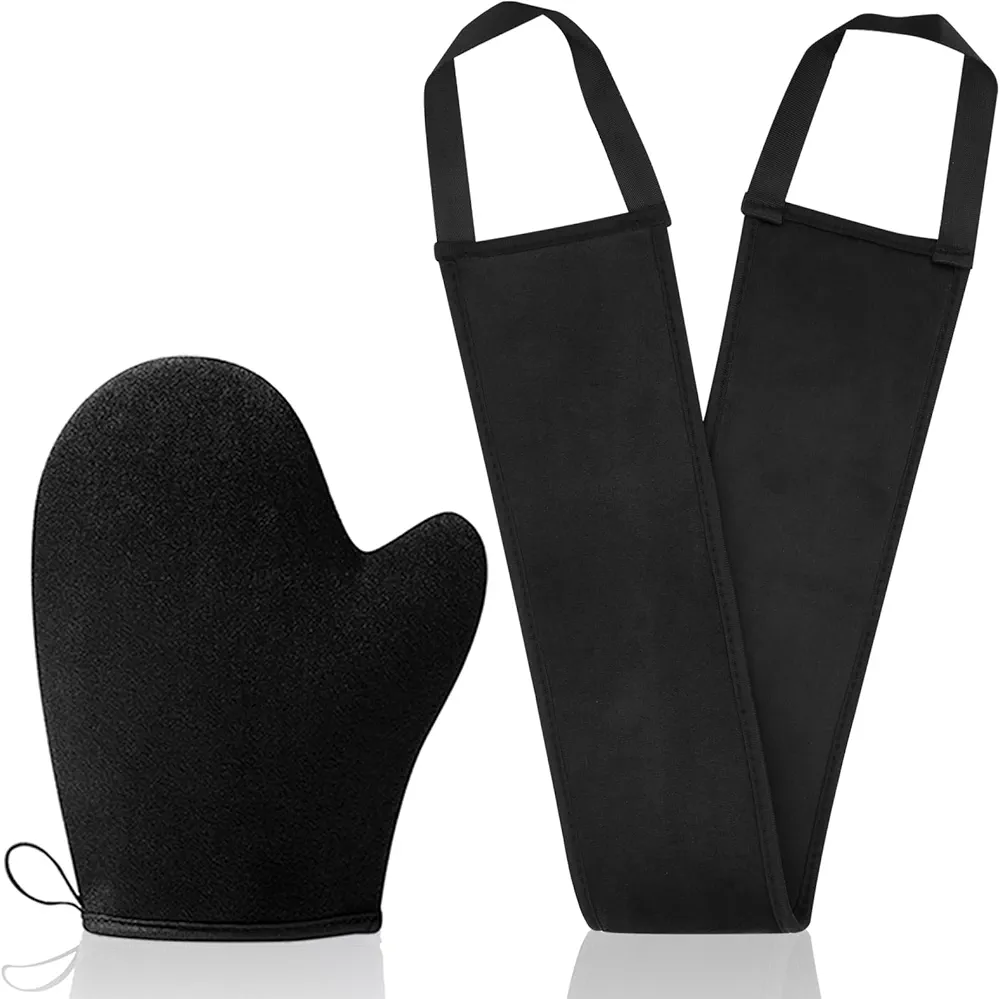 Tanning Mitts Self Tanner Mit - 2 in 1 Self Tanning Mitt Applicator Self Tan Mitt Self Tanner Mitt Applicator, Self Tanner Glove Tanning Glove for Self Tan Mit for Self Tanner Applicator Fake Tan Mitt