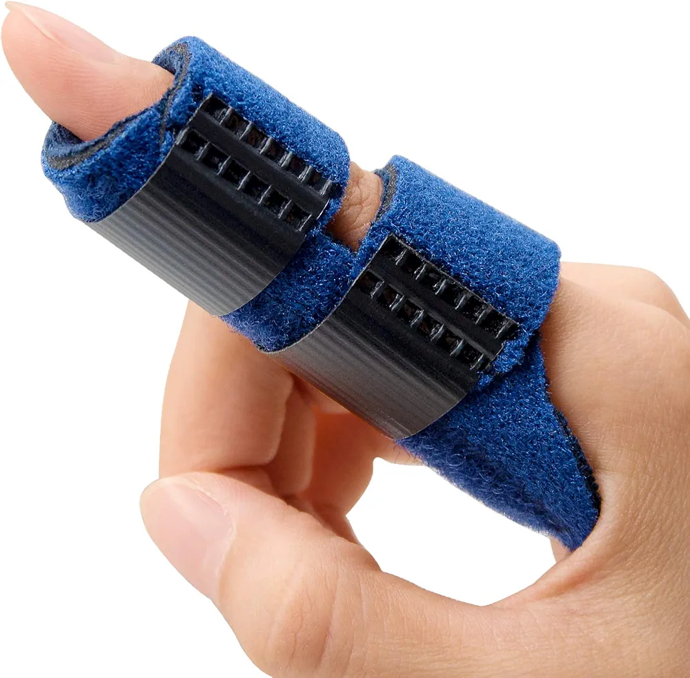 Bukihome 1 PC Finger Splint, Trigger Finger Splints, Mallet Finger Brace, Finger Support and Straightener for Index, Middle, Ring Finger - Tendon Release and Pain Relief