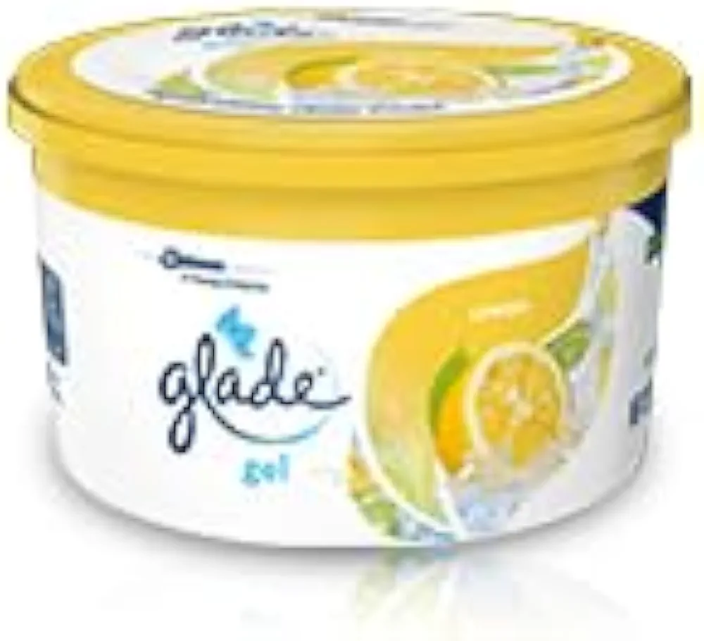 Lemon Glade® Mini Gel Air Freshener 2.5oz 6pack