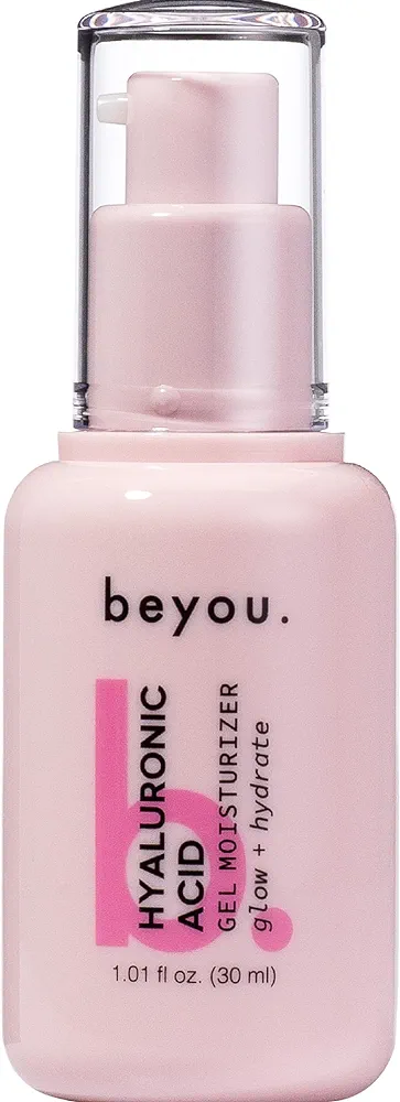 Beyou. Skin Booster Hyaluronic Acid Oil-Free Gel Moisturizer, Glow, Brighten, Hydrate, Sensitive Skin, 1.01 fl oz