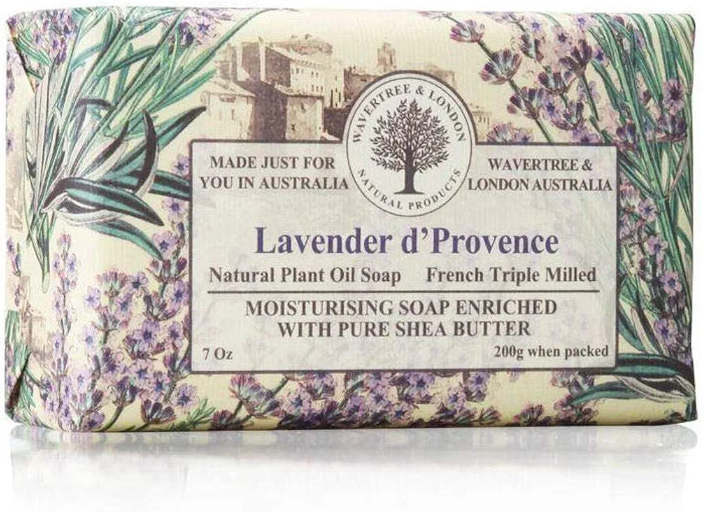 Wavetree & London Lavender d'Provence 200g/7oz French Triple Milled Soap