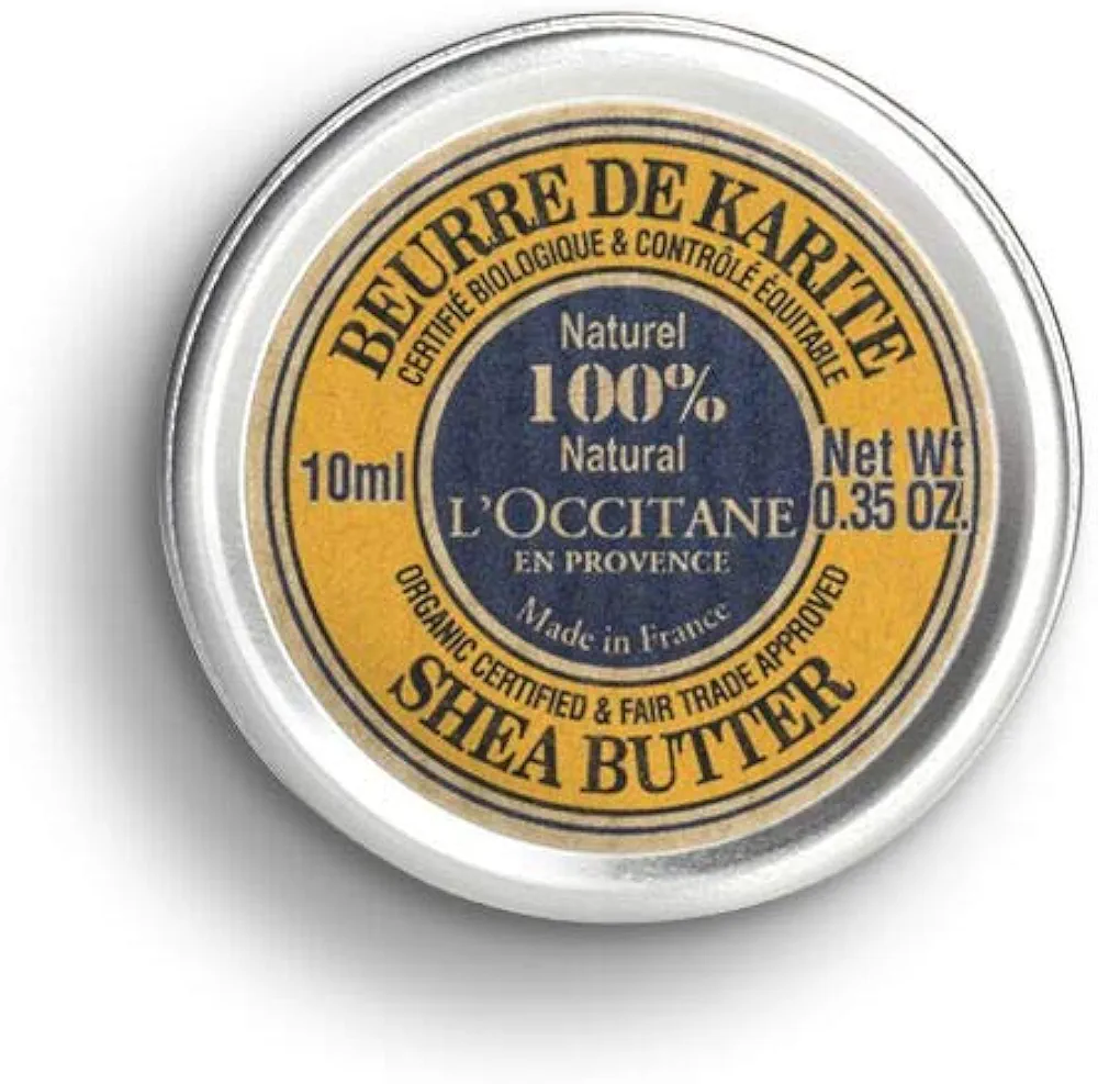 L'OCCITANE Organic Certified Pure Shea Butter: Nourish Dry Skin & Hair, With Vitamin E, Multipurpose Organic Beauty Balm, Treatment, Protects From Dryness, Softening