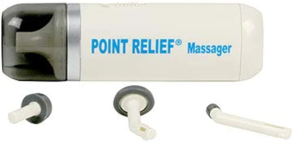 Fabrication Enterprices Point-Relief Mini-Massager with Accessories