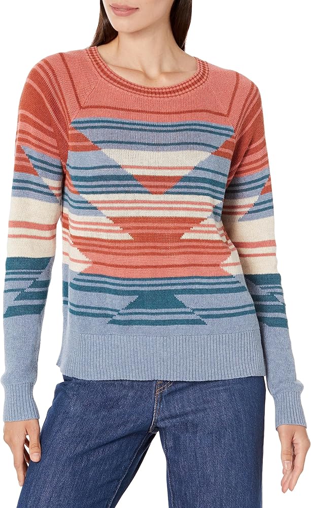 Pendleton Women's Raglan Cotton Graphic Sweater