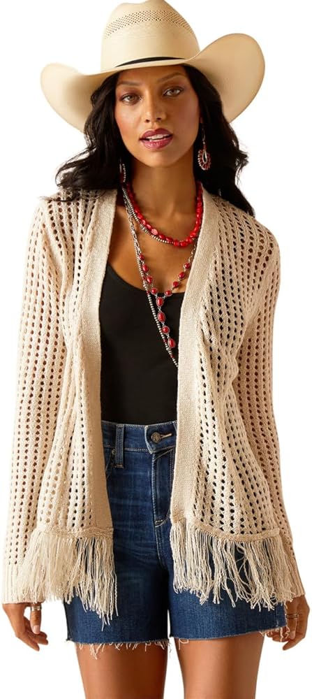 Ariat Women's Frolic Fringe Sweater