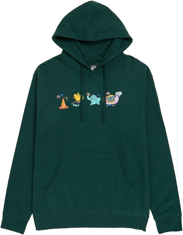 SANTA CRUZ x Skate Like A Girl Front Hoodie - Forest - SM