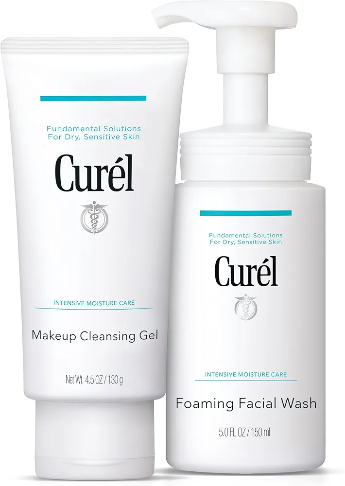 Curel Makeup Cleansing Gel and Face Wash