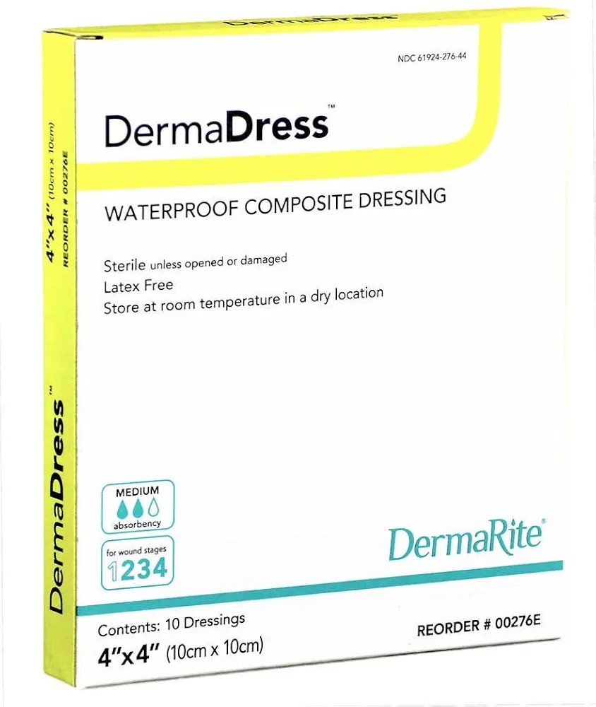 DermaRite DermaDress 4" X 4"