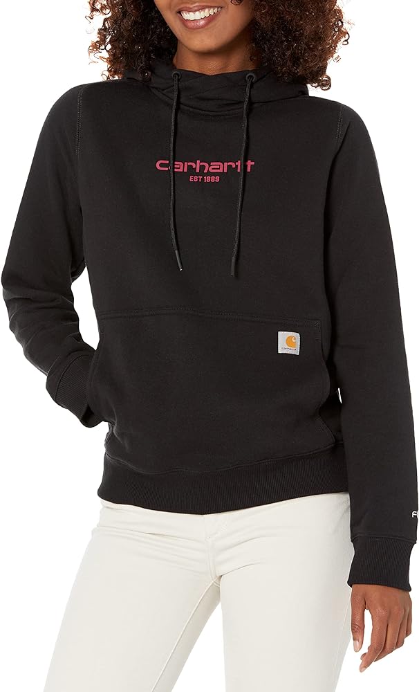 Carhartt Women's Force Relaxed Fit Lightweight Graphic Hooded Sweatshirt