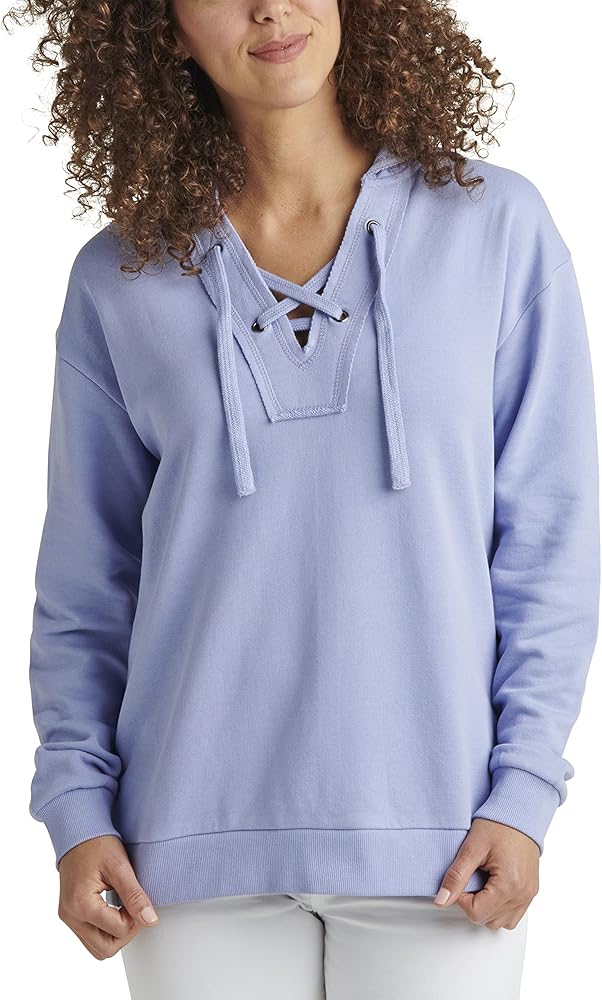 JAG Women's The Lace Up Hoodie-Legacy