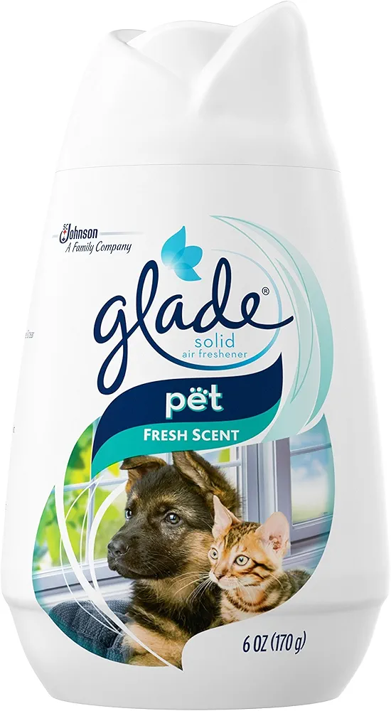 Glade Solid Air Freshener, Pet Fresh Scent, 6 Ounces