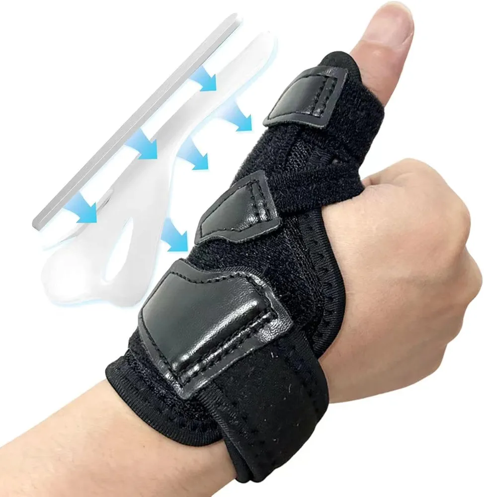 Thumb Splint Brace for Trigger Finger, Pain Relief, Arthritis, Tendonitis, BlackBerry Thumb, Sprained