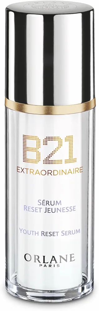 ORLANE PARIS B21 Extraordinaire Youth Reset Serum 83% Natural Active Ingredients, Exclusive Anti-aging Patented Complex, 21 Amino Acids from Pale Iris Stem Cells 30ml