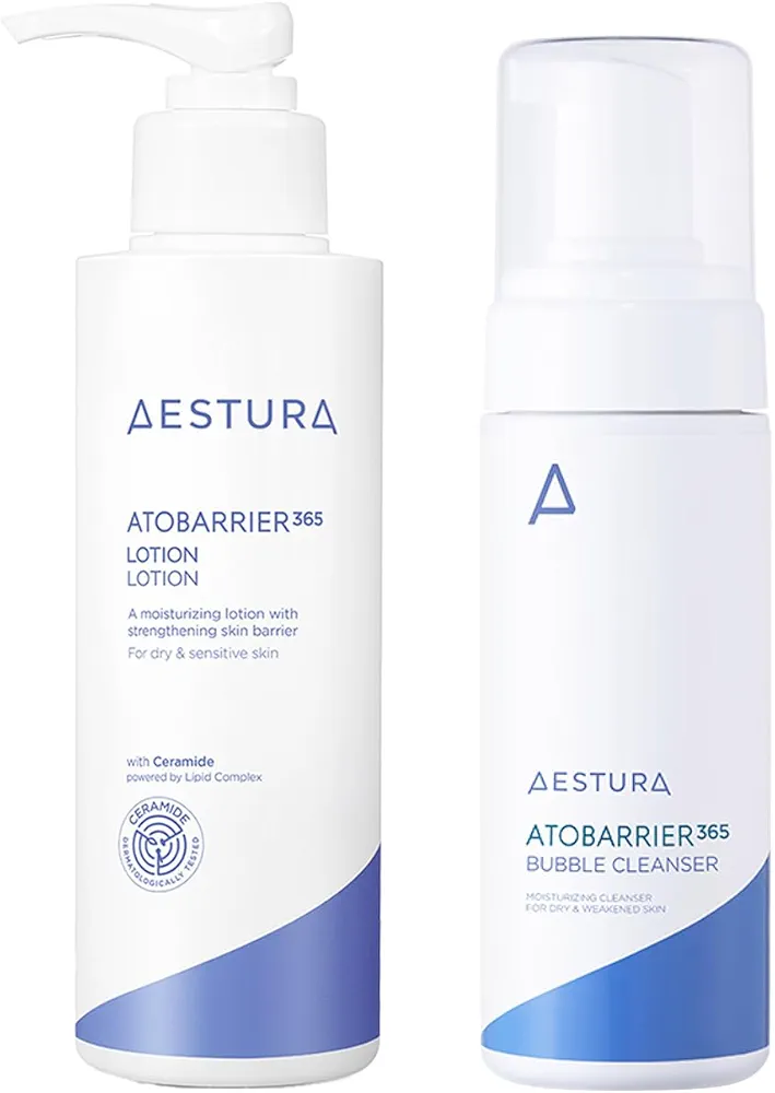 AESTURA ATOBARRIER365 Ceramide Lotion with Bubble Cleanser