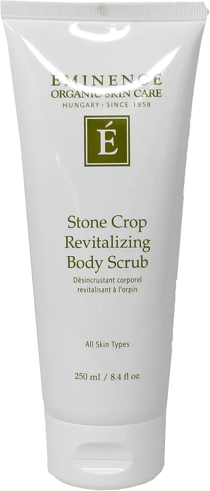 Eminence Organic Skin Care Stone Crop Revitalizing Body Scrub