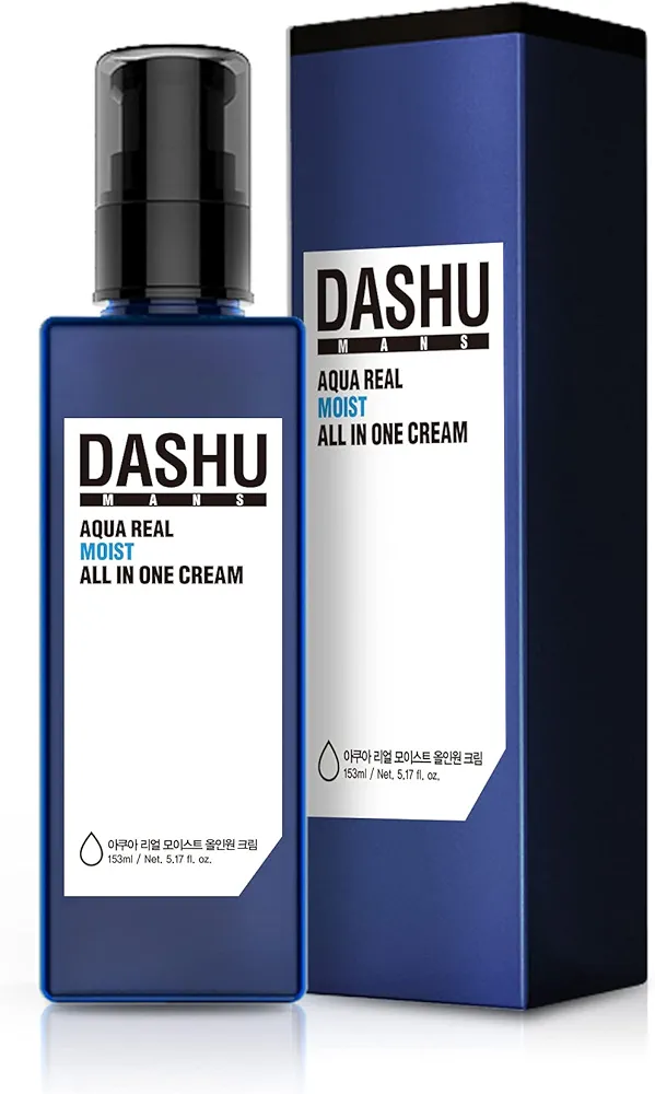 DASHU Aqua Deep Real Moist All in One Cream 5.17oz – Anti-Wrinkle, Face Moisturizer Lotion