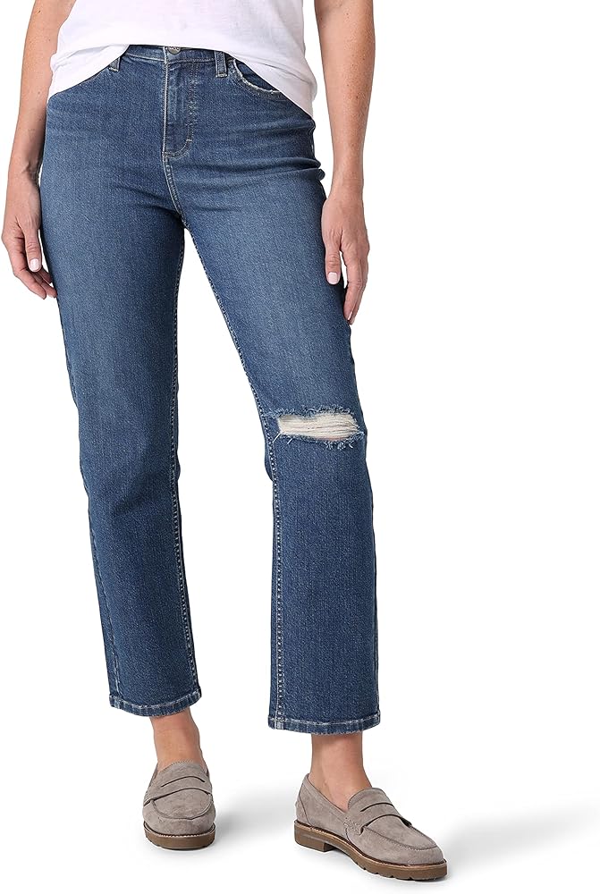 Lee Women's High Rise Vintage Straight Leg Jean