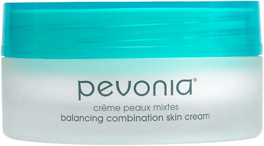 Pevonia Balancing Combination Skin Cream - Facial Skin Cream for Balancing and Soothing Damaged Skin - Renewing Face Cream - Moisturizing Facial Lotion to Restore Dry Skin - 1.7 Oz Container