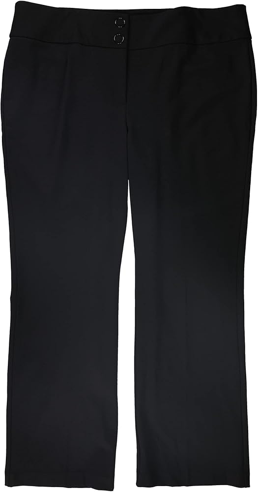 Alfani Womens Snap-Waist Casual Trouser Pants