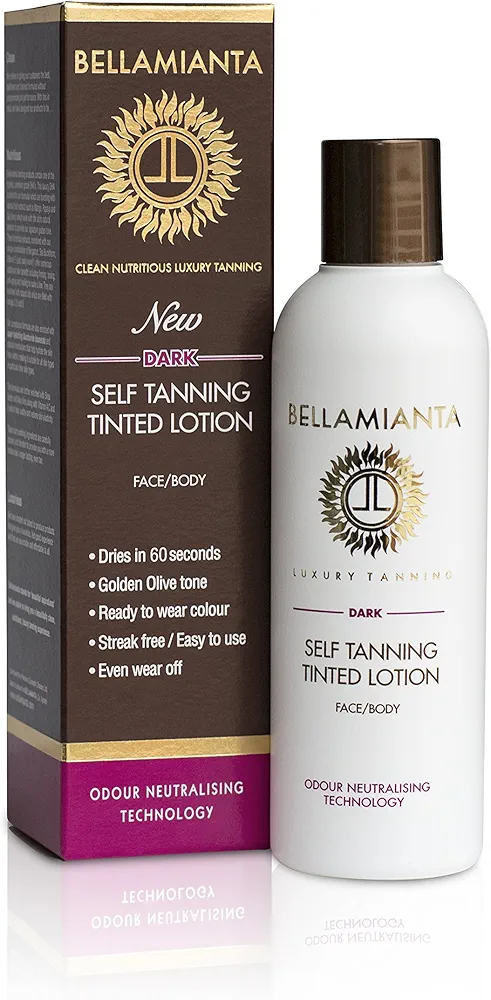 Self Tanning Tinted Lotion - Dark, 6.76 oz (BEL-TAN-011)