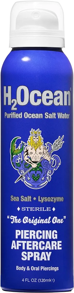 H2Ocean Piercing Aftercare Spray 4oz