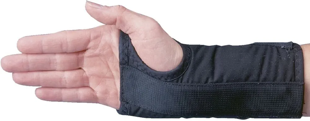 Rolyan 59812 D-Ring Right Wrist Brace, Size Large Fits Wrists 7.75"-8.5", 8.875" Long Length Support