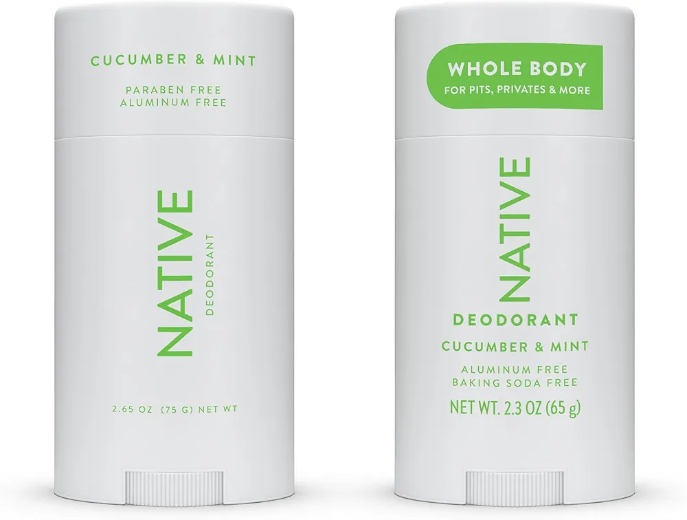 Whole Body Stick + Deodorant Bundle - Cucumber & Mint