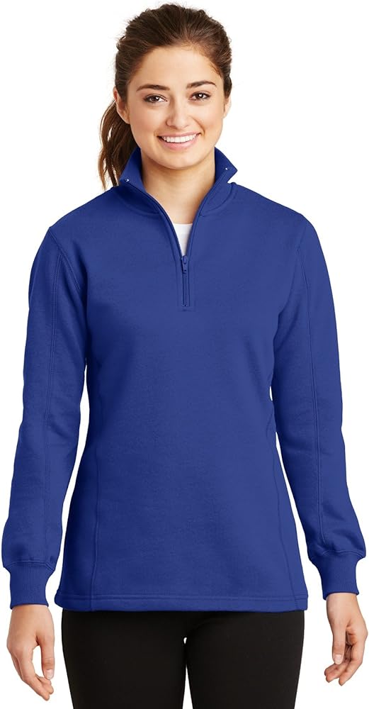 SPORT-TEK Ladies 1/4-ZIP Sweatshirt F20