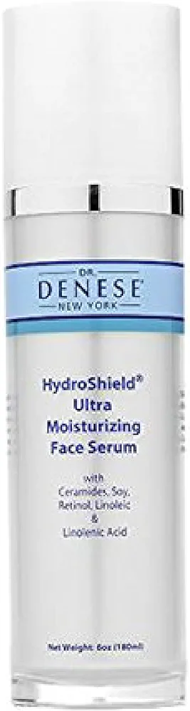 Dr. Denese SkinScience HydroShield Ultra Moisturizing Face Serum Locks In Moisture with Retinol & Ceramides - Reduce Appearance of Wrinkles, Increased Hydration & Tightness - Cruelty-Free - 6oz