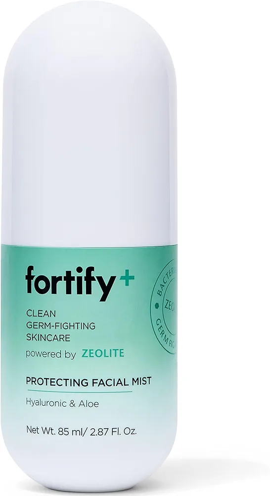 Fortify Hydrating Facial Mist Spray with Hyaluronic Acid & Aloe - Dermatologist Tested - Protecting & Anti-Aging - Fragrance & Alcohol-Free, Cruelty-Free - All Skin Types - Made in Korea - 85ML/2.87Oz