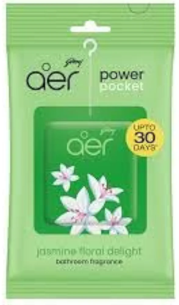 Aer Power Pocket Floral Delight Air Freshner, Green