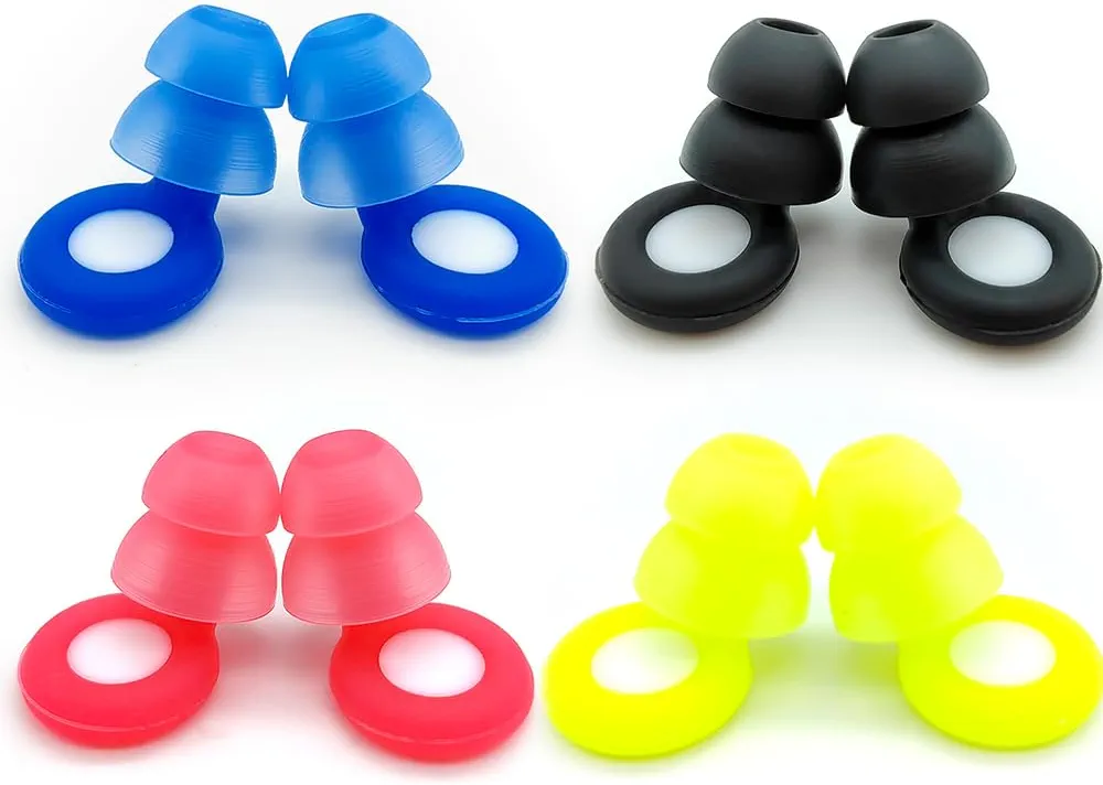 Ear Plugs for Sleeping Noise Cancelling Reusable Earplugs for Noise Reduction Hearing Protection Earplugs for Sleep,Work, Meditation,Travel Noise Sensitivity, Study, Snoring,Concert,Swimming