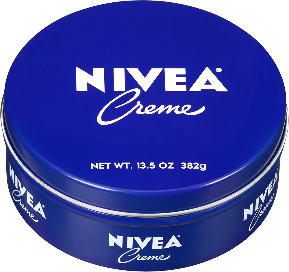 NIVEA Creme, Moisturizing Cream - Body Cream, Face Cream, and Hand Cream, 13.5 Oz Tin