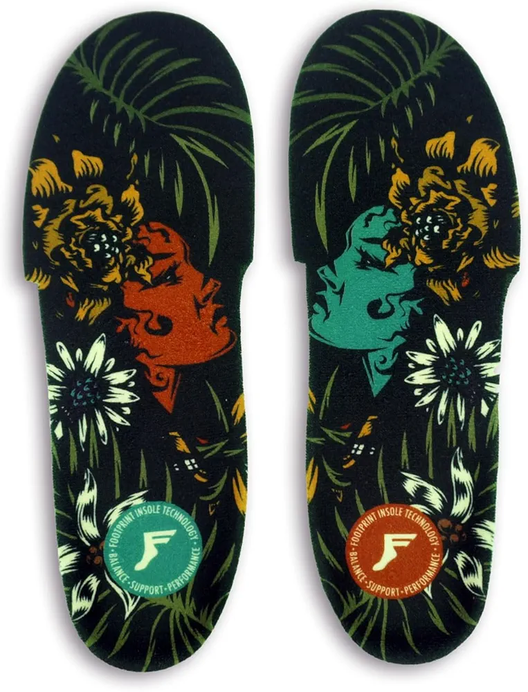 Gamechangers Custom Orthotics Elite FP Insoles - Graphic:: Ethnic Legacy, USA Men's | Women's Size: M 12/12.5 | W 14/14.5