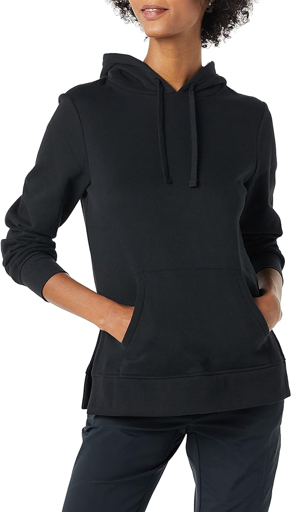 Amazon Essentials Women's French Terry Hooded Tunic Sweatshirt