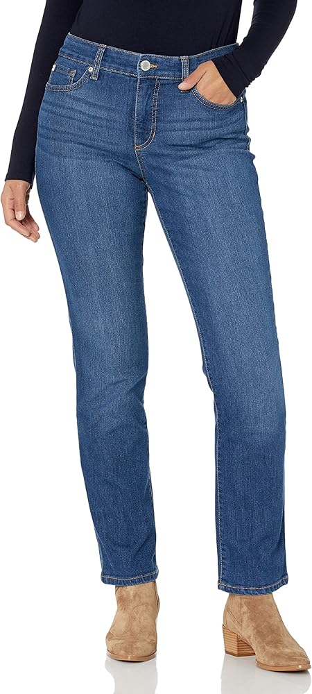 Bandolino Women's Mandie Signature Fit 5 High Rise Jean, Athens-DS, 6