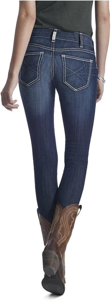 Ariat R.E.A.L. Mid Rise Stretch Skinny Jean - Women’s Slim Fit Denim