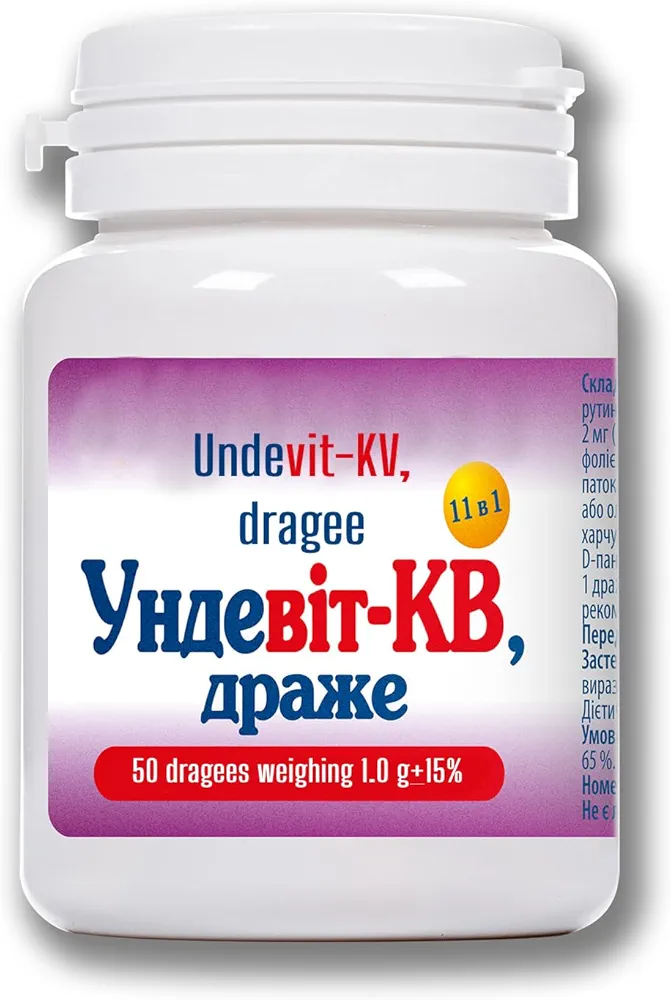 Undevit-KV 100 dragee