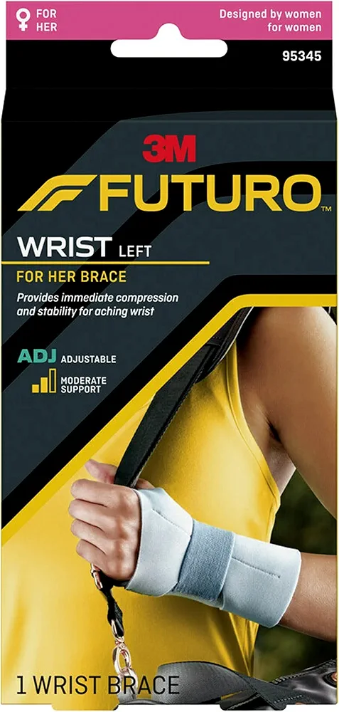 FUTURO For Her Wrist Support, Left Hand, Adjustable