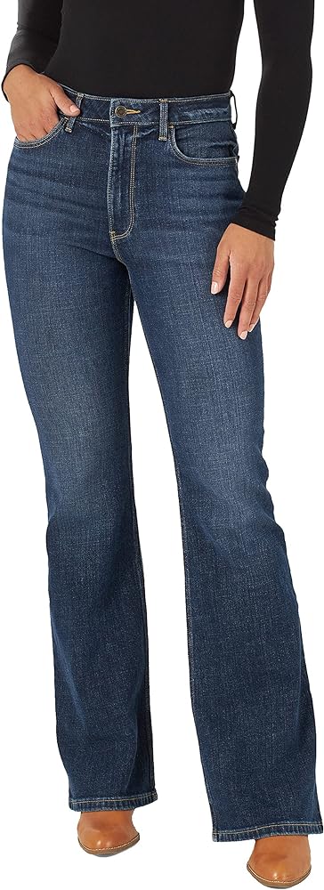 Wrangler Women's High Waisted Fierce Flare Jean