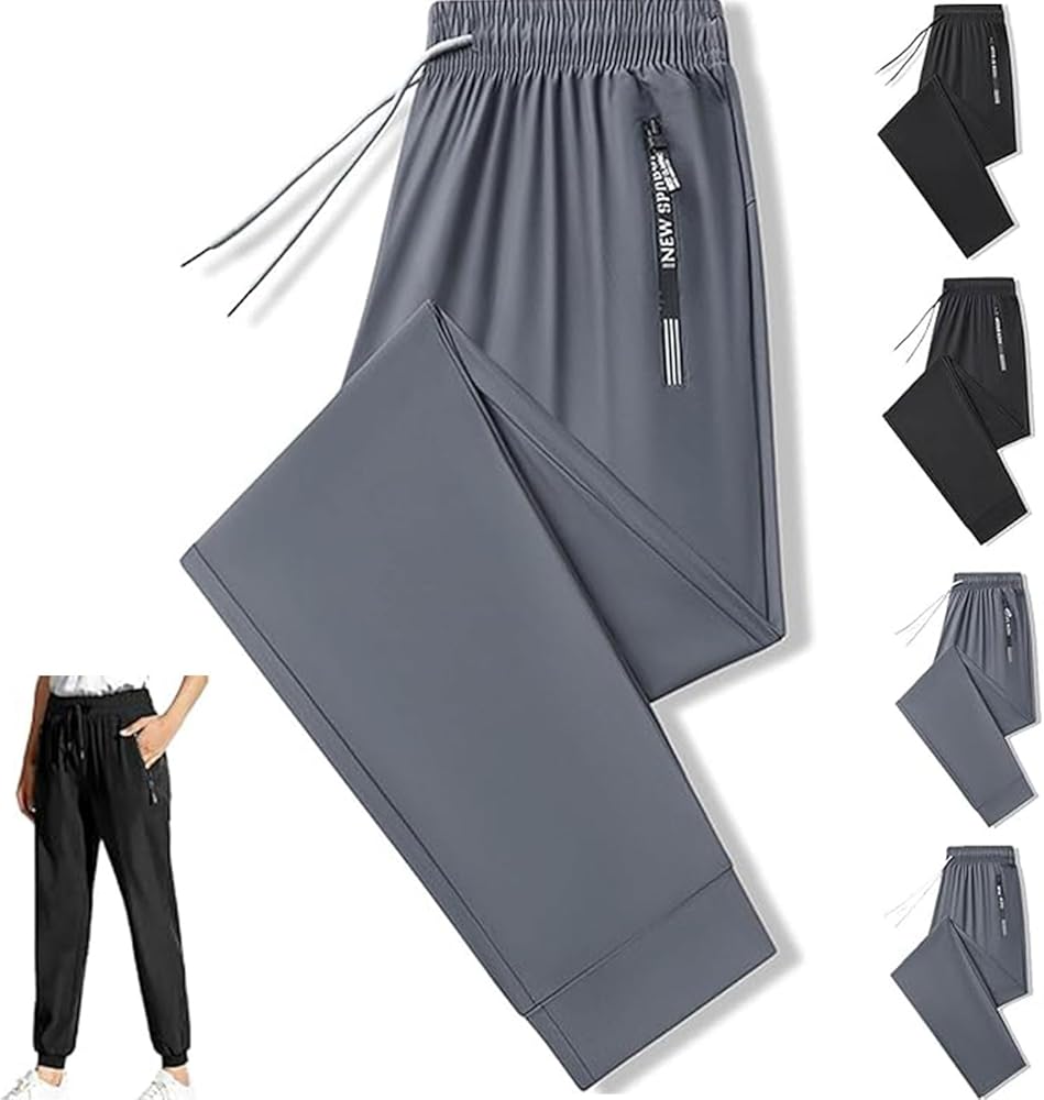 Bluechic Stretch Pants for Women, Ultra Ice Silk BreathableQuick Drying Pants, Versatile Pants for Everyday Wear