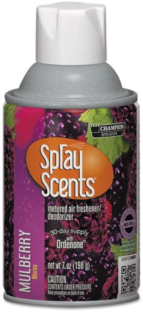 SPRAYScents Metered Air Freshener Refill, Mulberry, 7oz, Aerosol