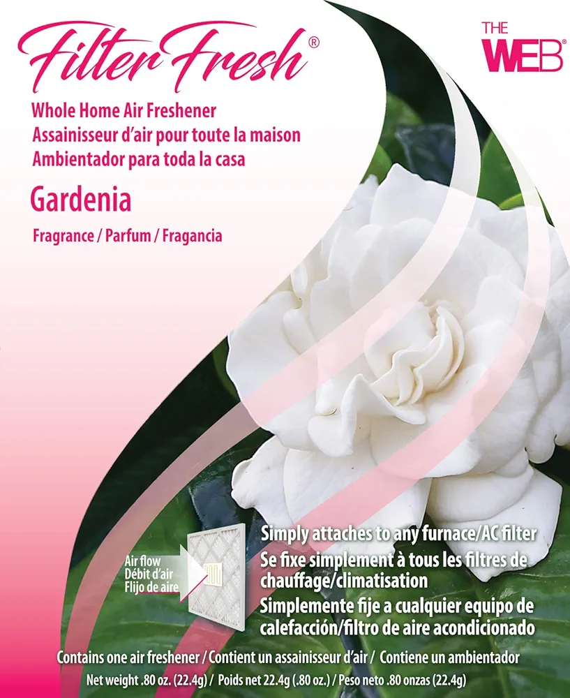 WEB FilterFresh Whole Home Gardenia Air Freshener 0.8 Ounce (Pack of 1)